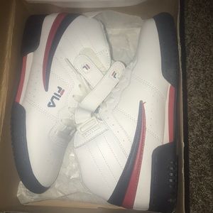 Us 5.5 filas white / navy / red (kids)